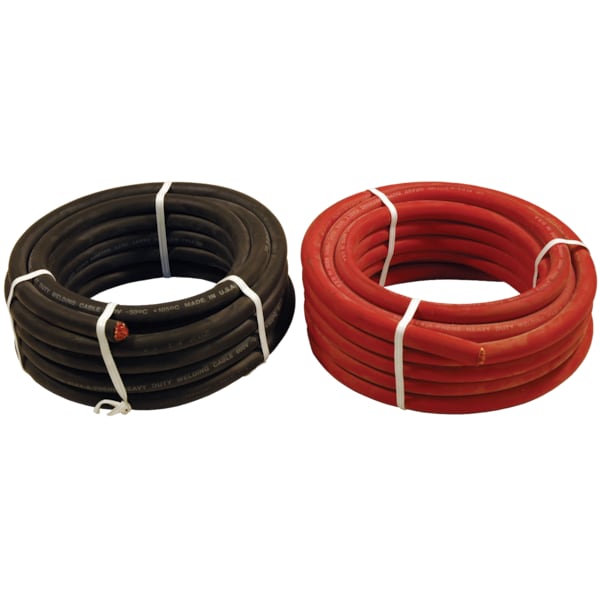 Black Welding Cable, 4/0,100 ft.